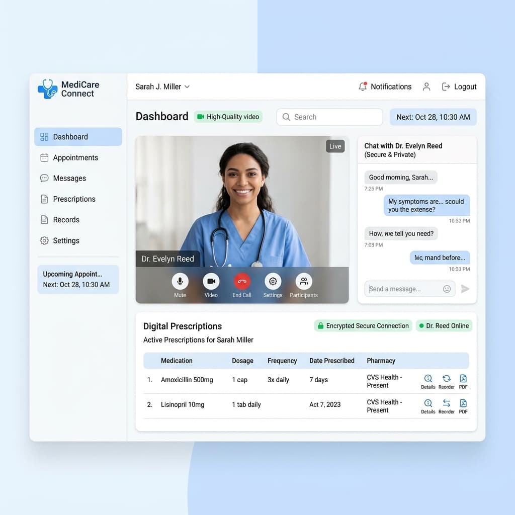 Mens – Healthcare Consultation Platform