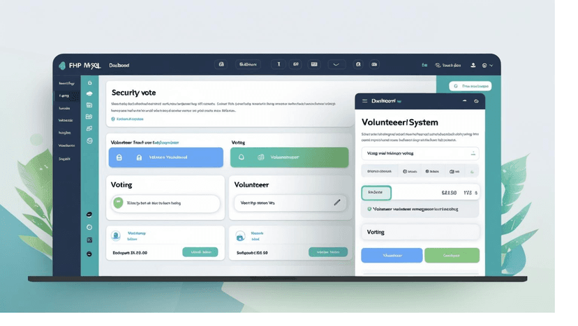 Online Voting and Volunteering System